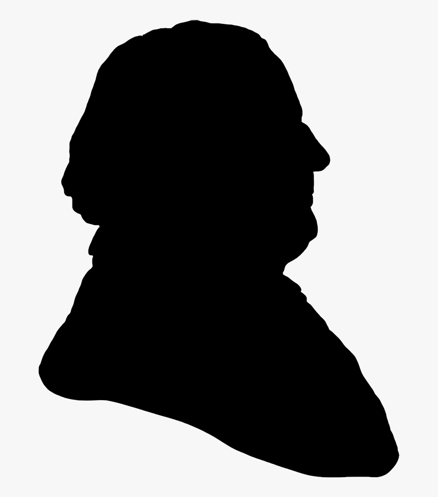 Silhouette Of An Old Man At Getdrawings - Silhouette Old Man Face, Transparent Clipart