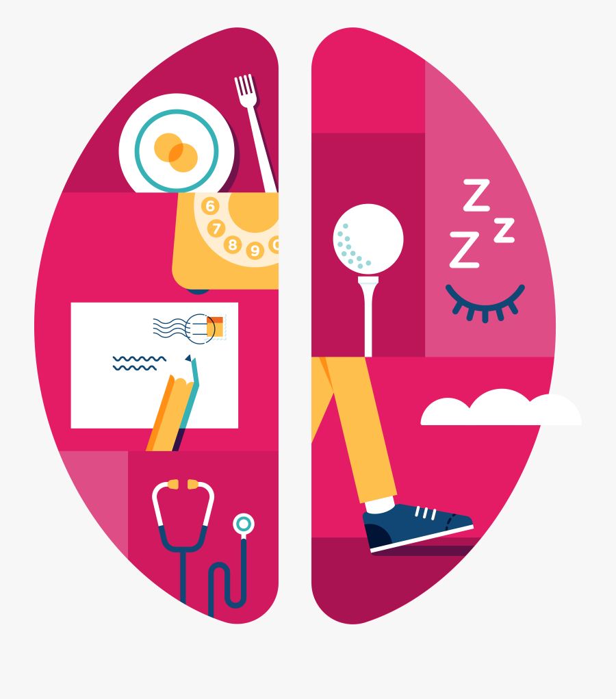 Brain Page - Health Brain Icon Png, Transparent Clipart