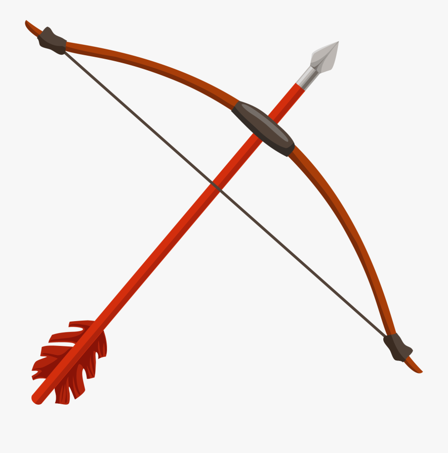 Vector Free Library And Material Picture Transprent - Bow And Arrow Png, Transparent Clipart