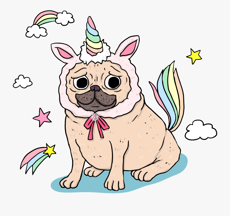 Dog Unicorn Sticker Planeta De Libros México For Ios, Transparent Clipart