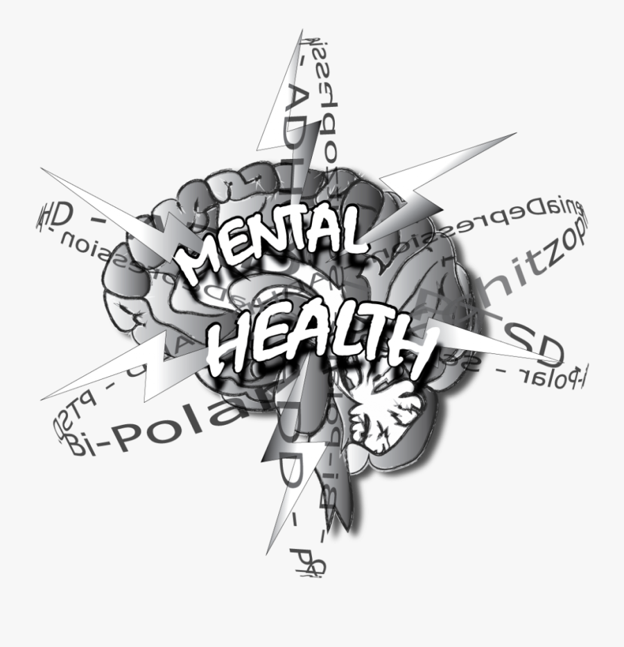Brain Clipart Mental Health - Art Brain Mental Health, Transparent Clipart