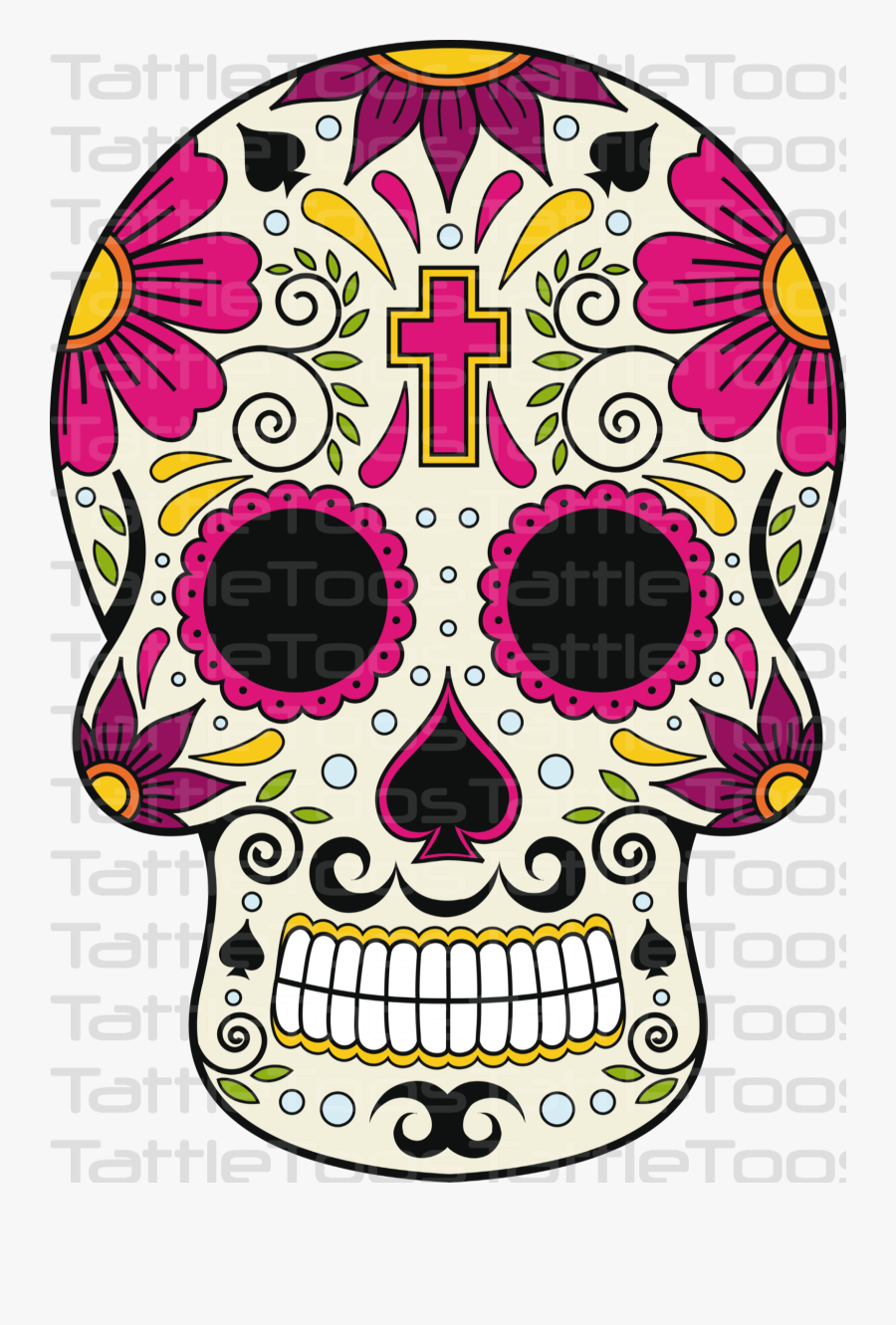 Dia De Los Muertos Calavera Clipart, Transparent Clipart