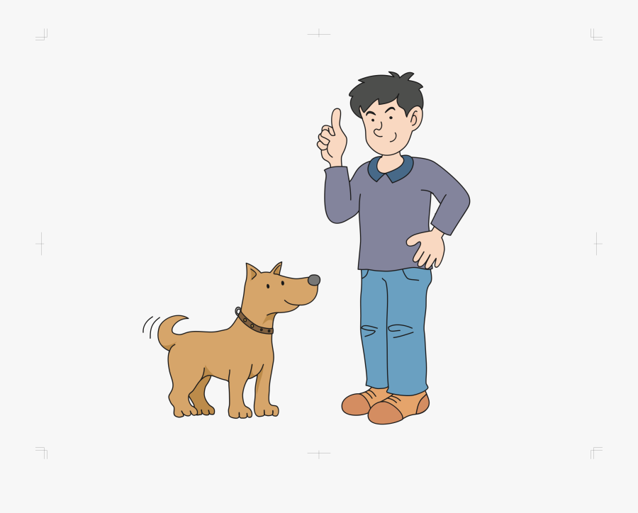 Emotion,art,carnivoran - Mans Best Friend Cartoon, Transparent Clipart