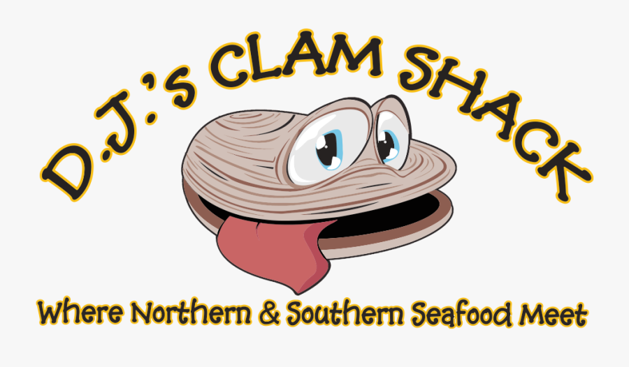 Transparent Clam Png - Dj's Clam Shack, Transparent Clipart