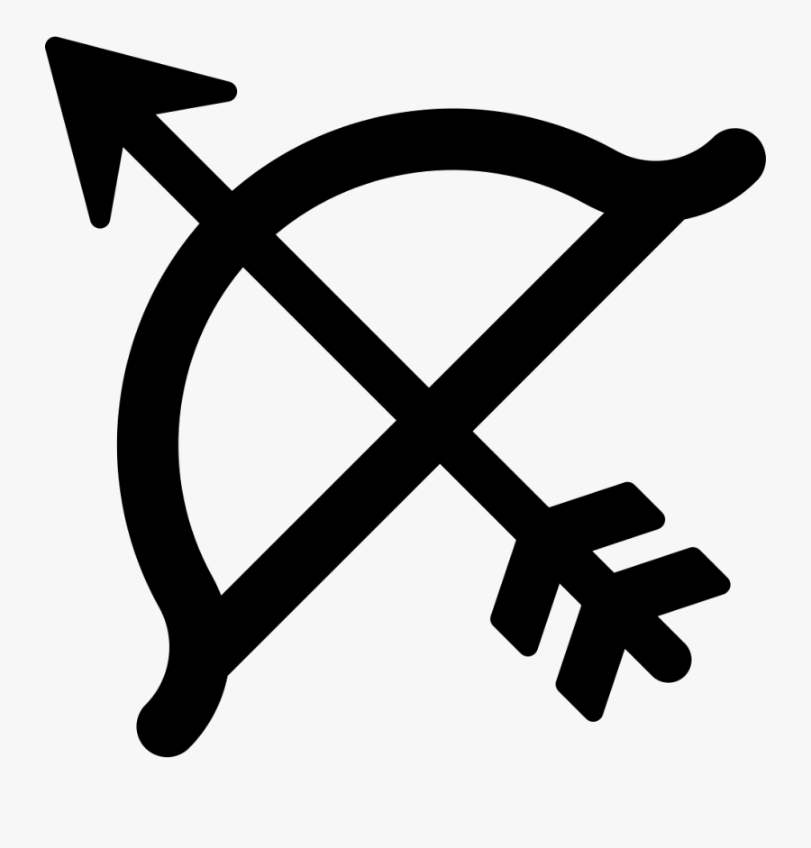 Bow And Arrow Comments Clipart , Png Download - Icon Bow And Arrow Png, Transparent Clipart
