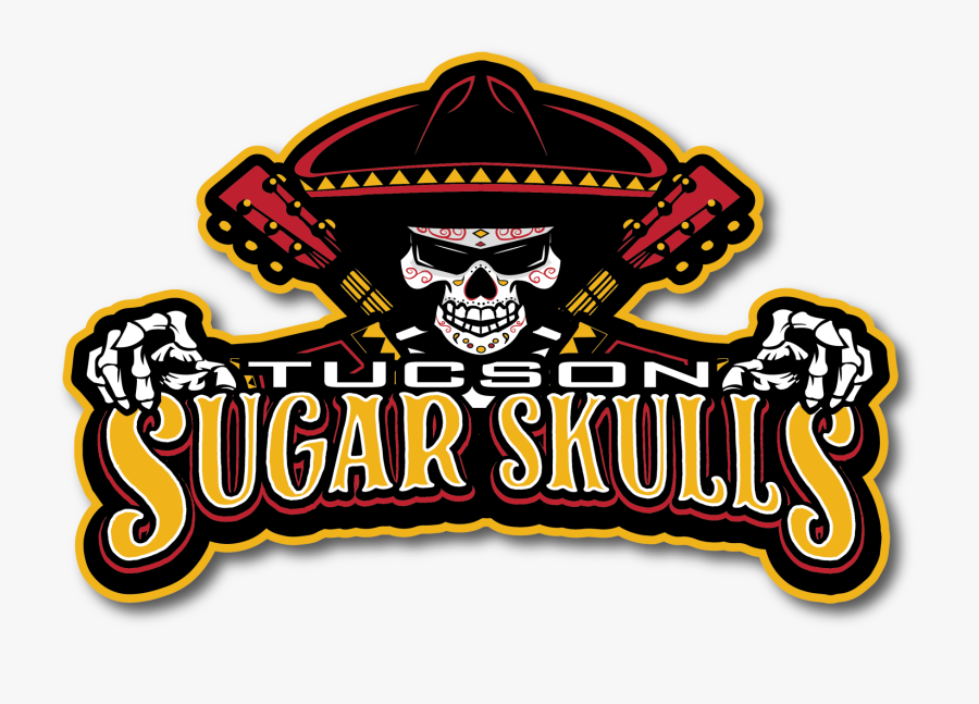 Sugar Skulls Main Logo - Tucson Sugar Skulls Tickets, Transparent Clipart