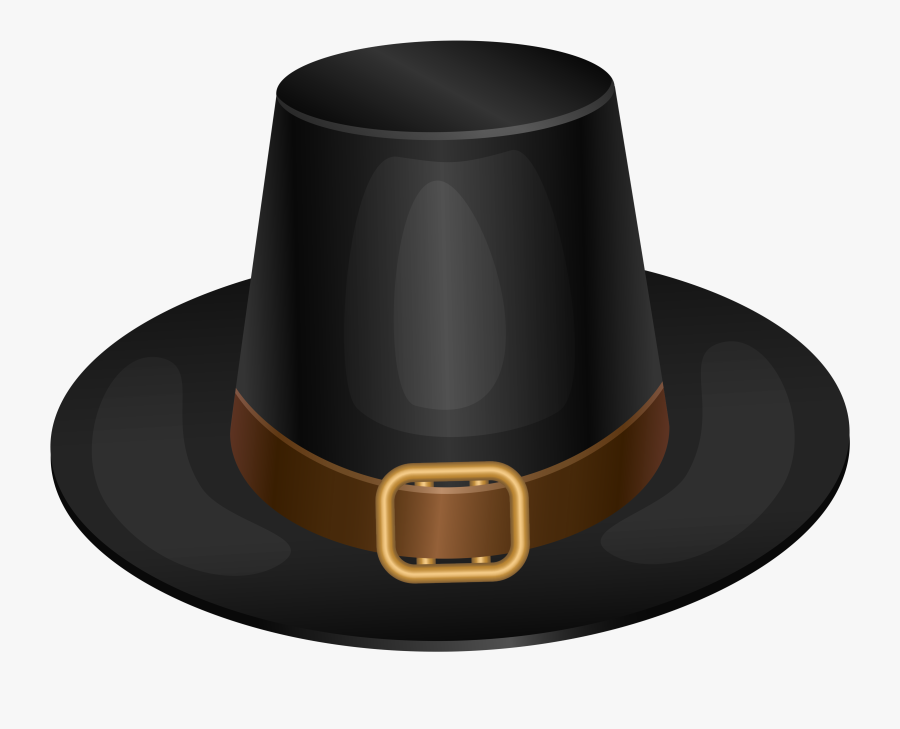 Pilgrim Hat Pilgrims Clip Art Image Transparent Png - Pilgrim's Hat, Transparent Clipart