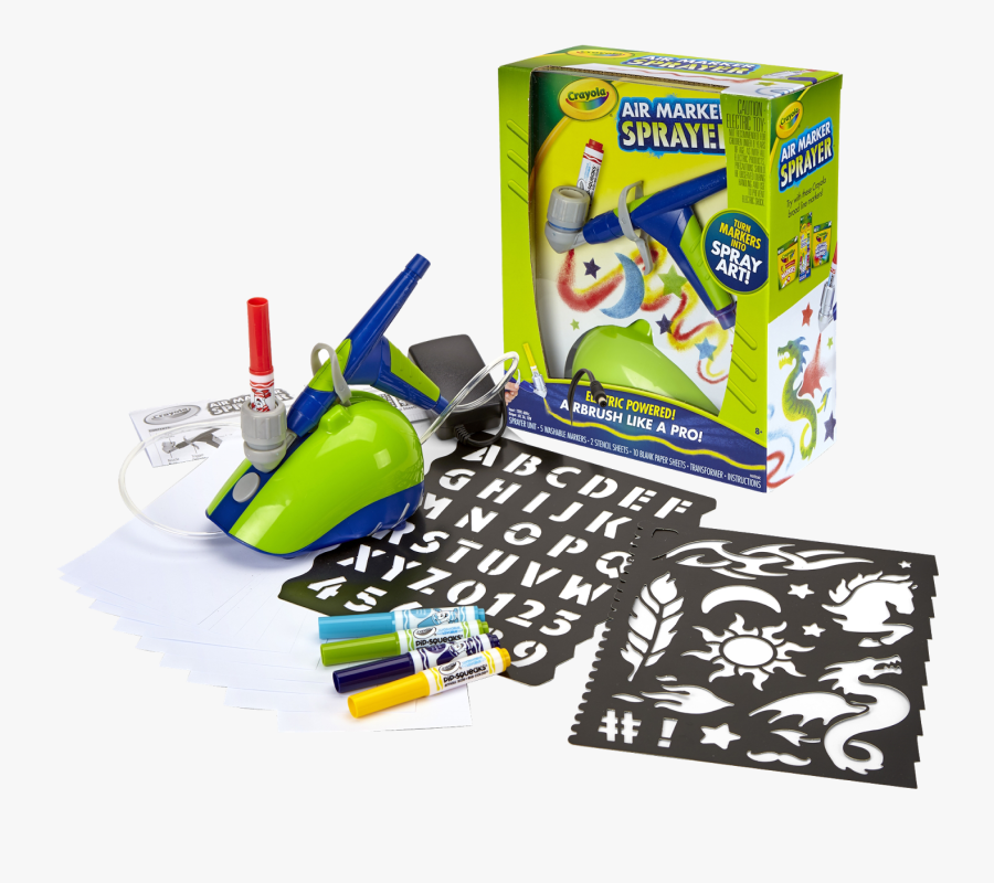 Markers Clipart Marker Crayola - Crayola Marker Spray Guns, Transparent Clipart