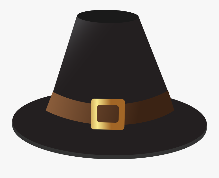 Pilgrim Hat Black Transparent Image Gallery Png, Transparent Clipart