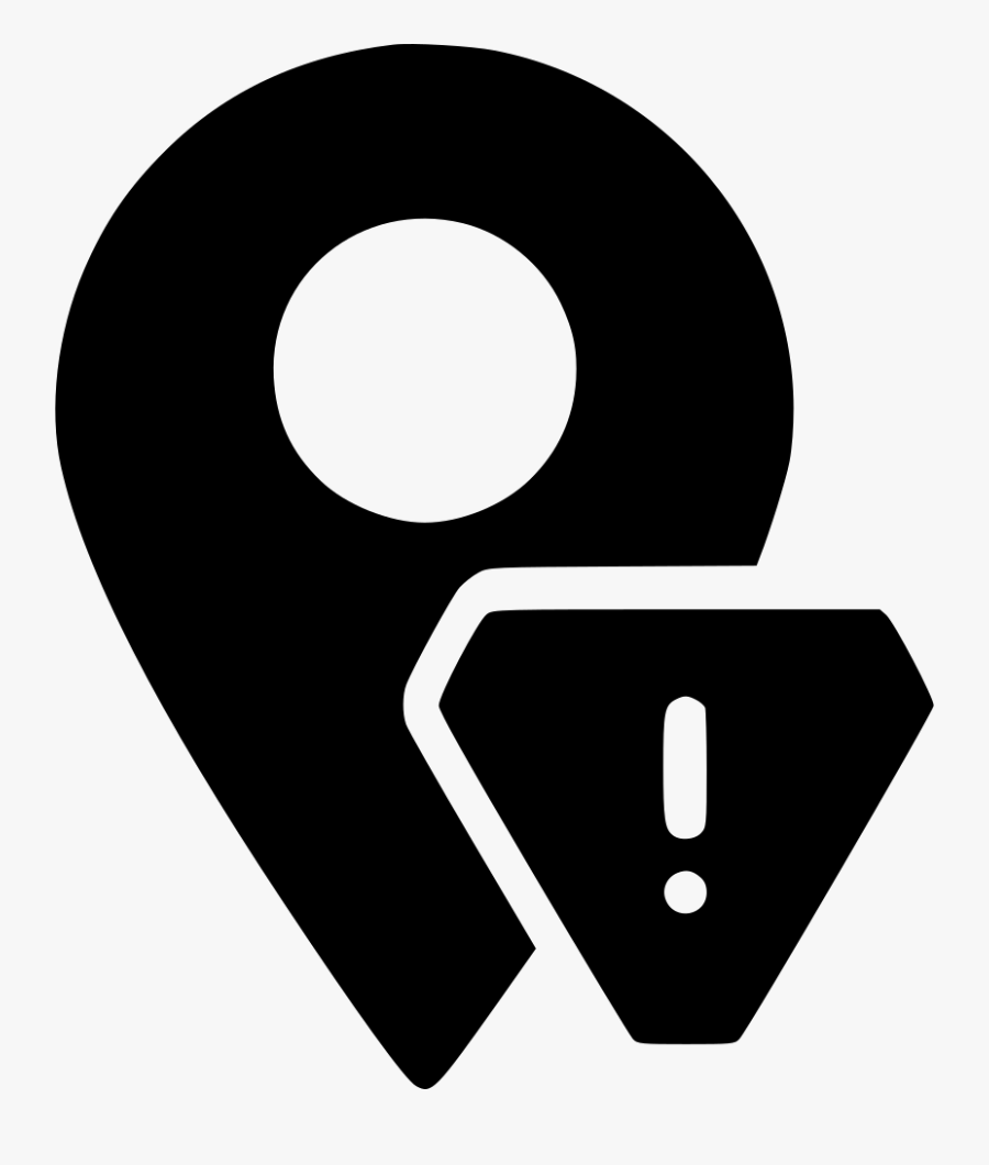 Transparent Warning Png - New Location Icon Png, Transparent Clipart