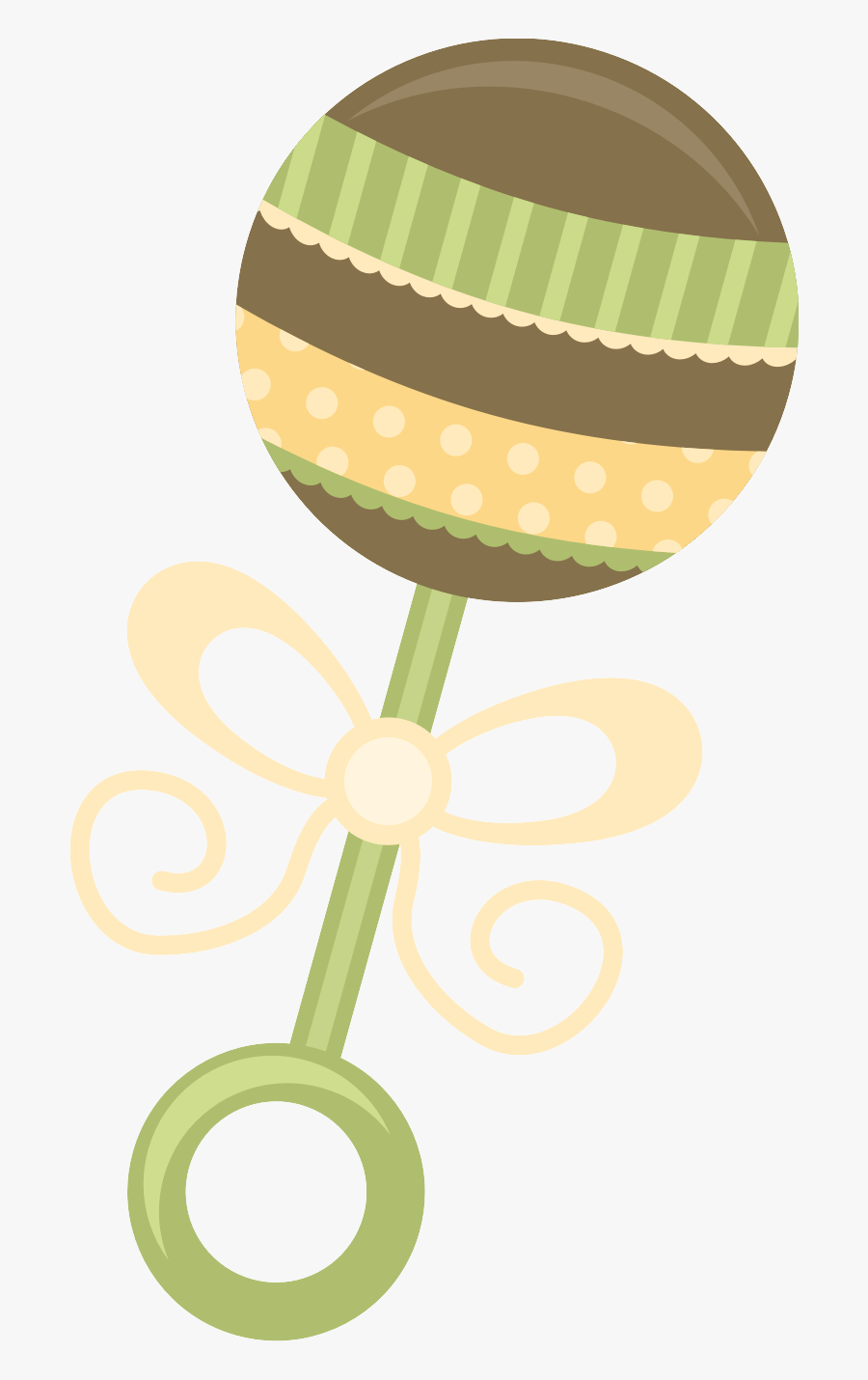 Baby Rattle Clipart, Transparent Clipart
