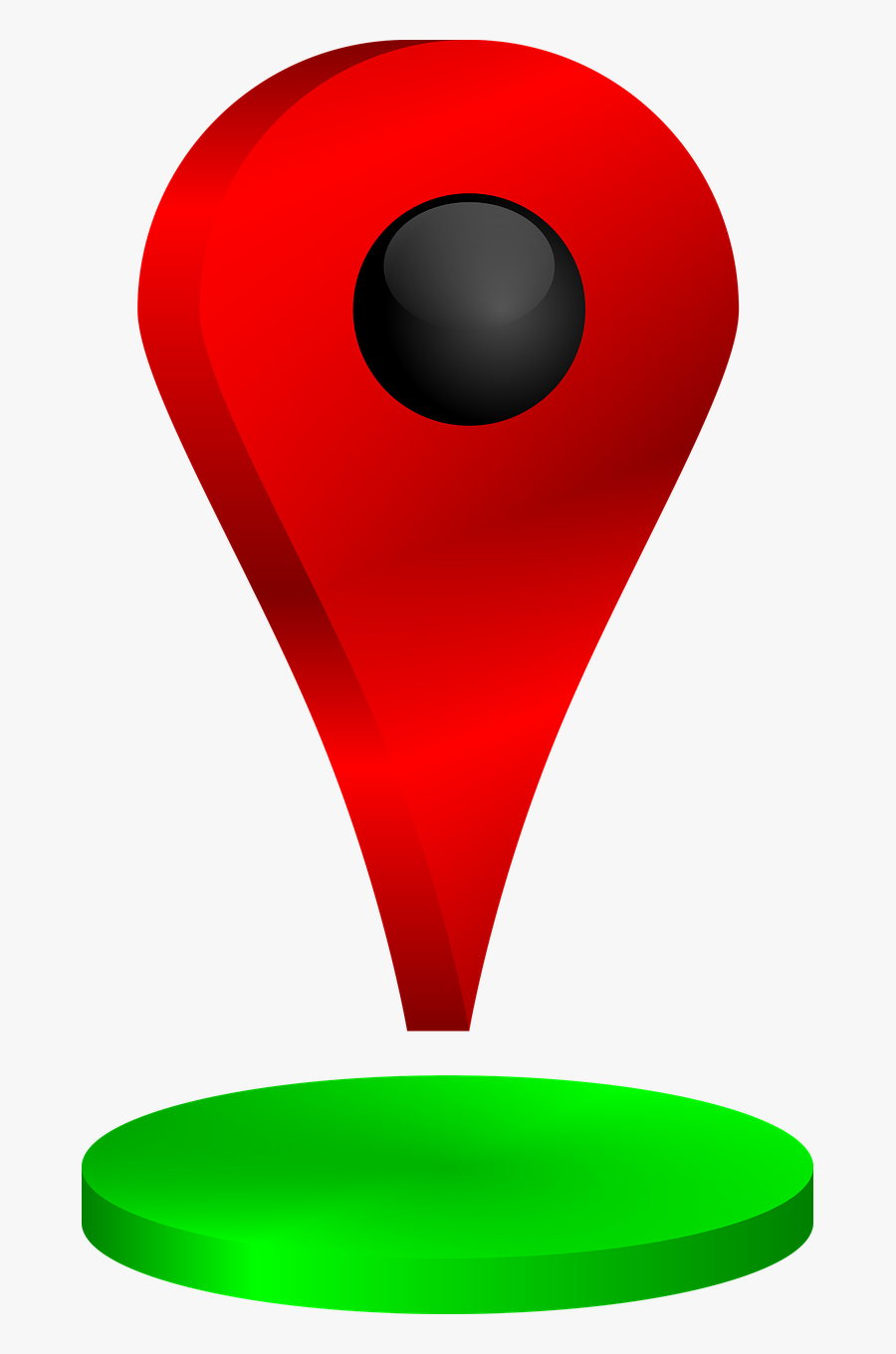 Location Marker Pin - Simbol Lokasi Png , Free Transparent Clipart