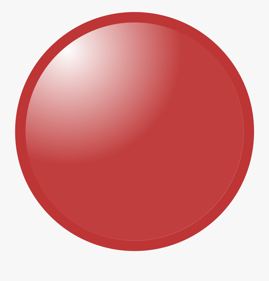 Spot - Clipart - Red Circle Marker Icon, Transparent Clipart