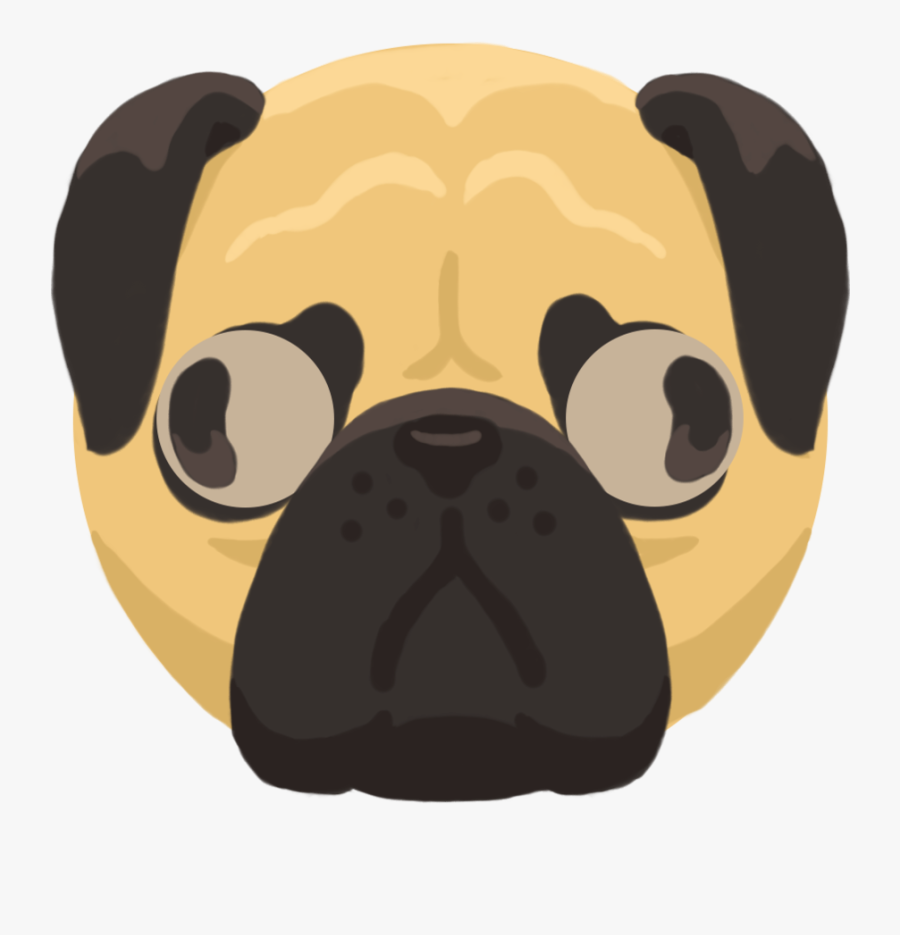 Collection Of Free Transparent - Pug Mug, Transparent Clipart