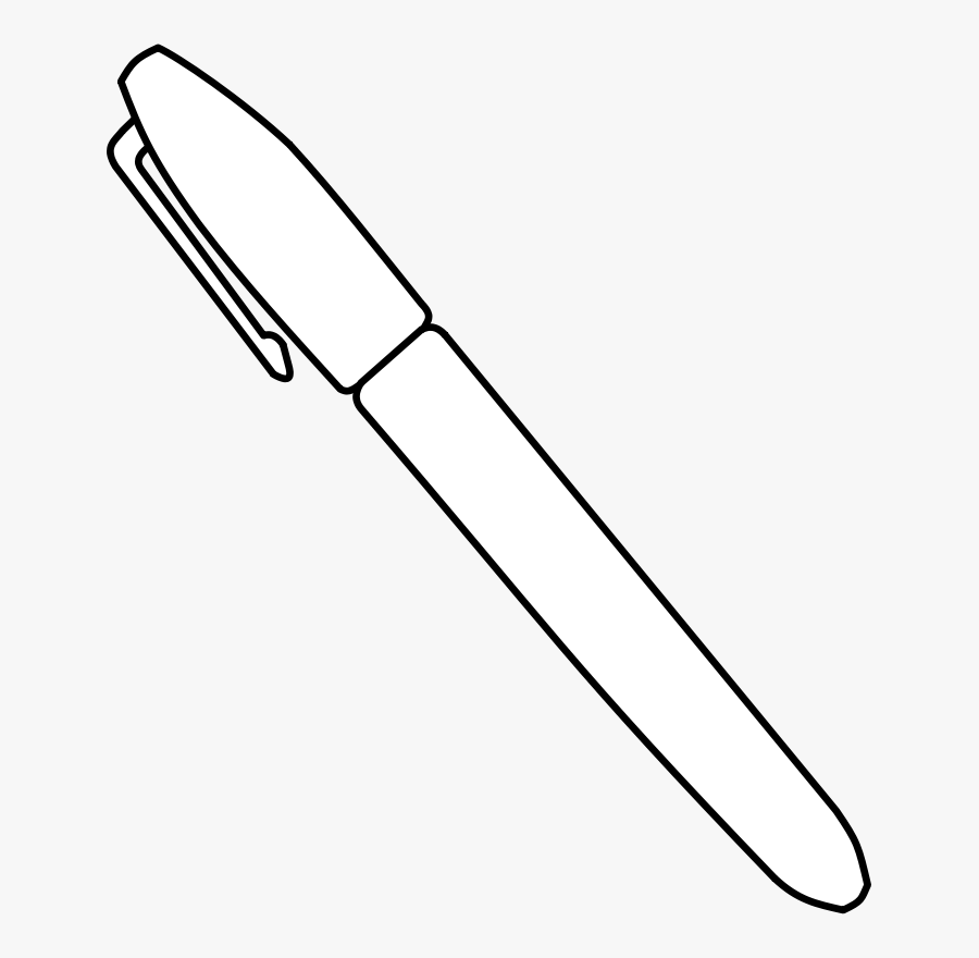 Marqueur / Marker - Plain White Sash, Transparent Clipart