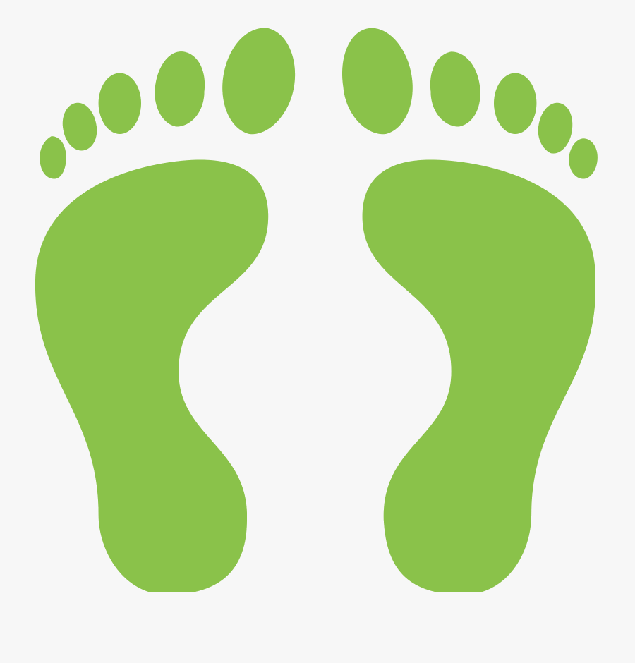 Graphic Black And White Footprint Icon Free Download - Footprint Clipart, Transparent Clipart