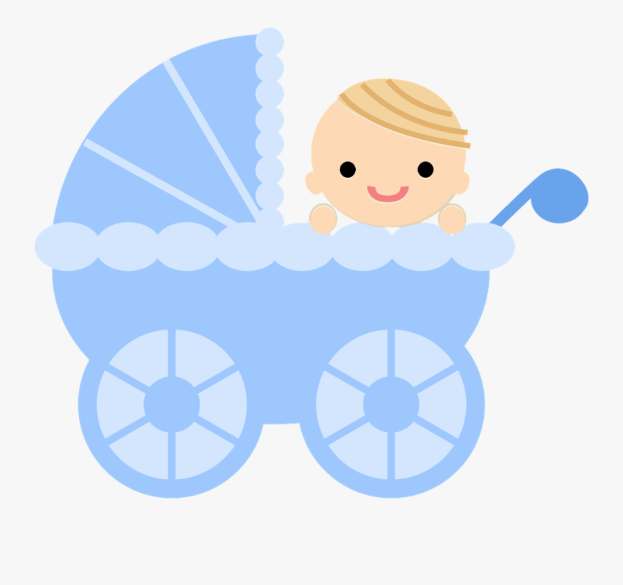 Bebê - Blue Baby Crib Clipart, Transparent Clipart