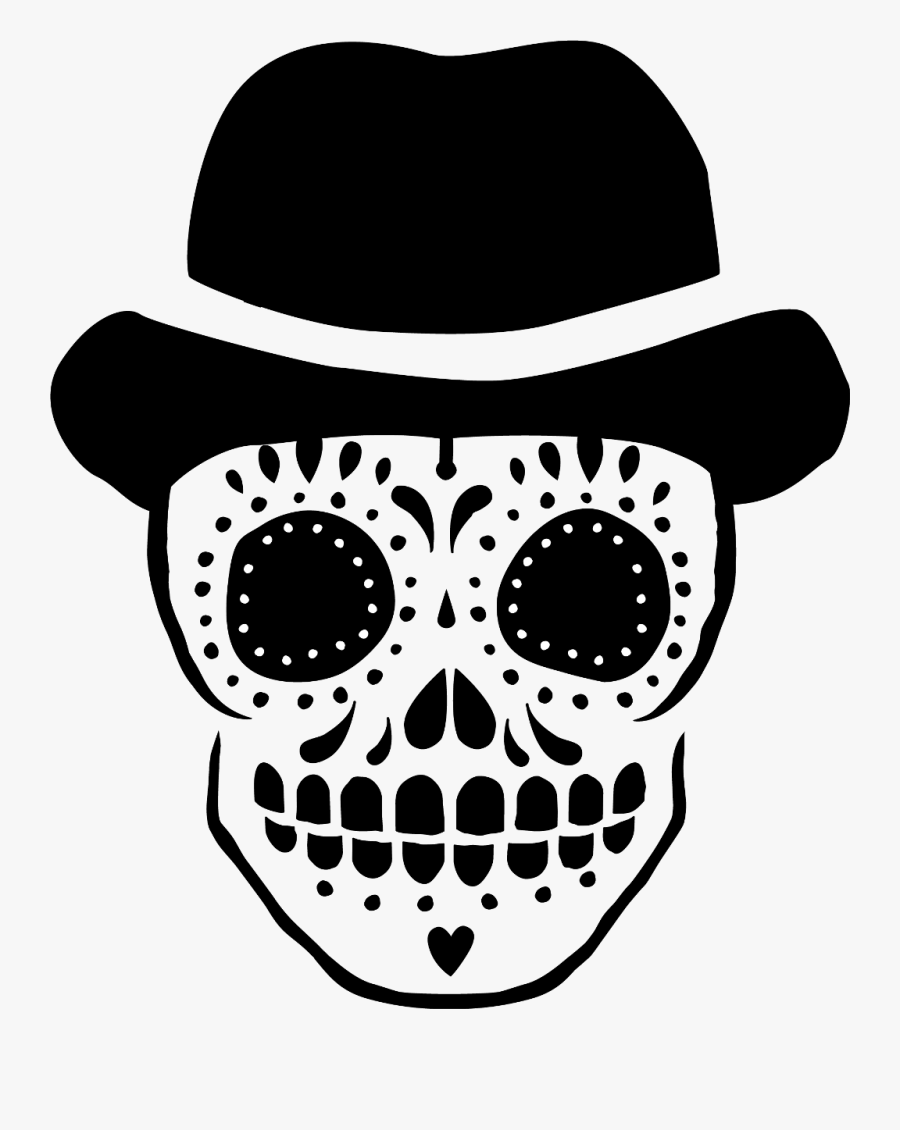 Sugarskull Sugarskulls Skull Skulls Halloween Sugar Skull Svg Free Free Transparent Clipart Clipartkey
