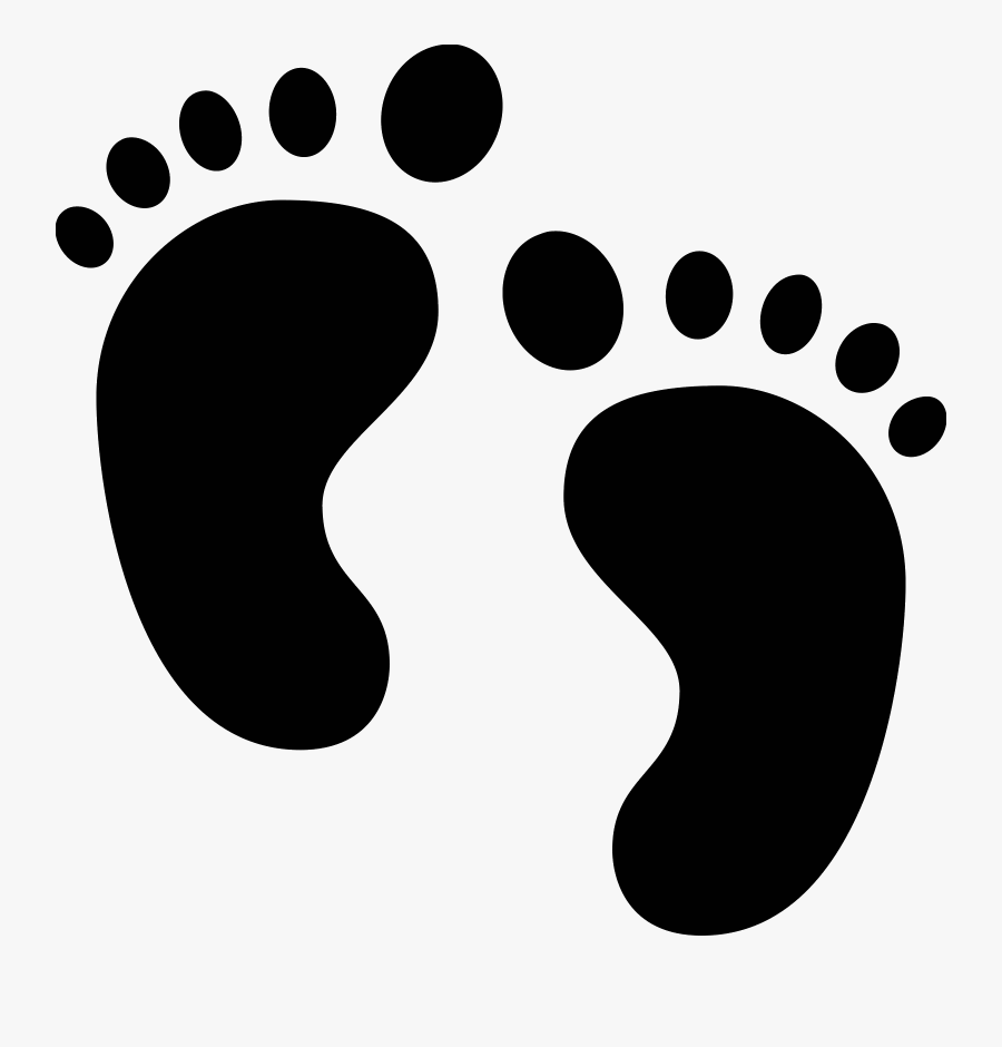 Baby Footprints Png - Foot Print, Transparent Clipart