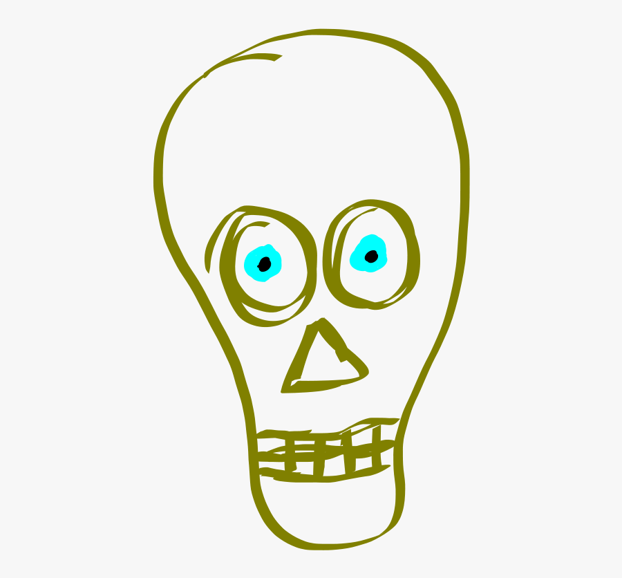 Free Clipart Skull, Calavera Marcelolopez - Skull, Transparent Clipart