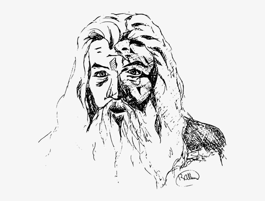 Wise Man Png Transparent - Lord Of The Rings Clip Art, Transparent Clipart