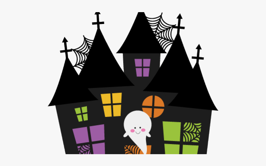 Haunted Clipart Printable - Cute Halloween Clip Art Free, Transparent Clipart