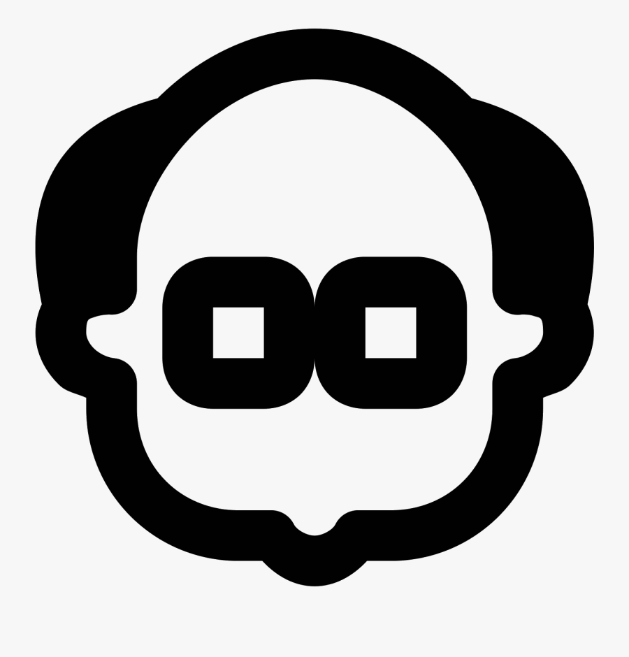 Old Man Icon Clipart , Png Download - Emblem, Transparent Clipart