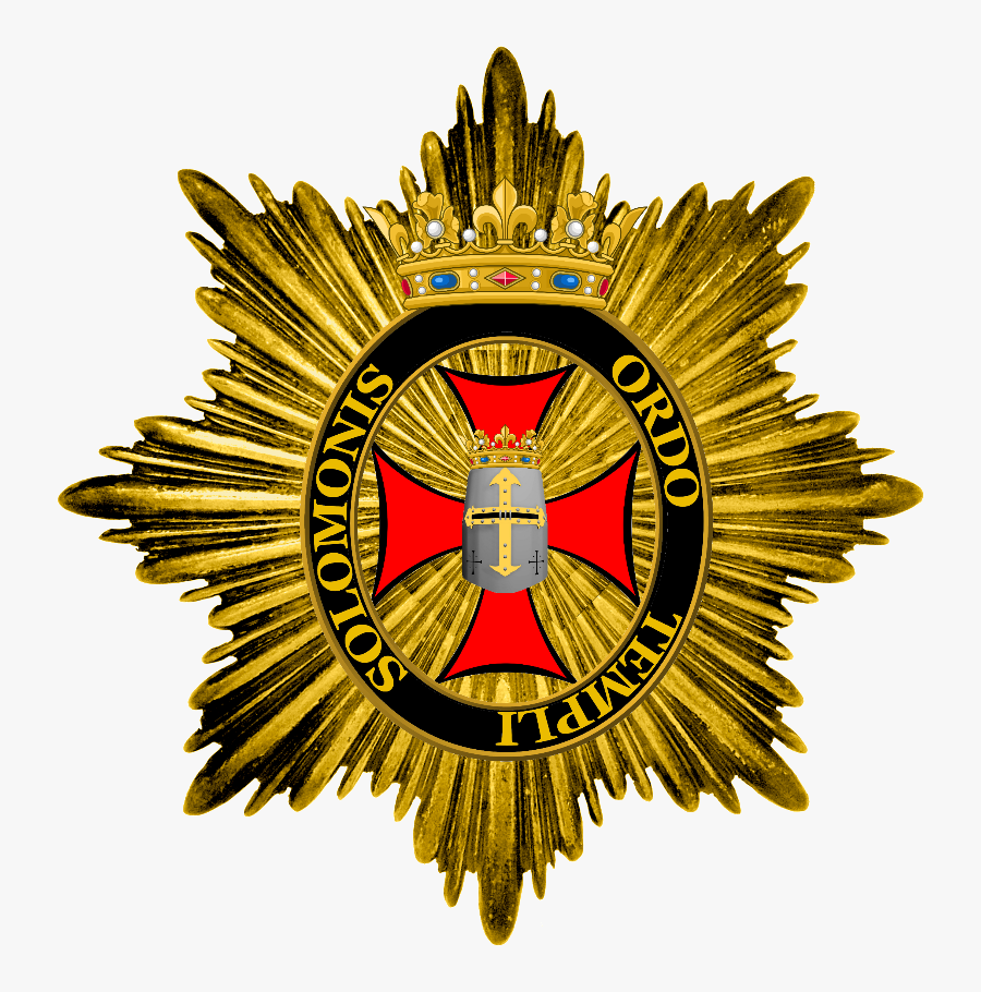 A Knights Templar Illuminated Letters Www - Regalia Knight Of Jerusalem Robe, Transparent Clipart