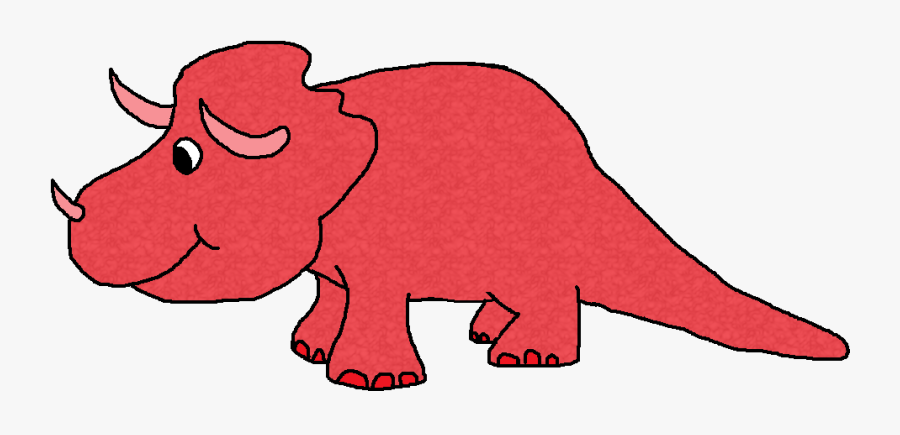 Footprints Clipart Triceratop - Transparent Background Clip Art Dinosaur, Transparent Clipart