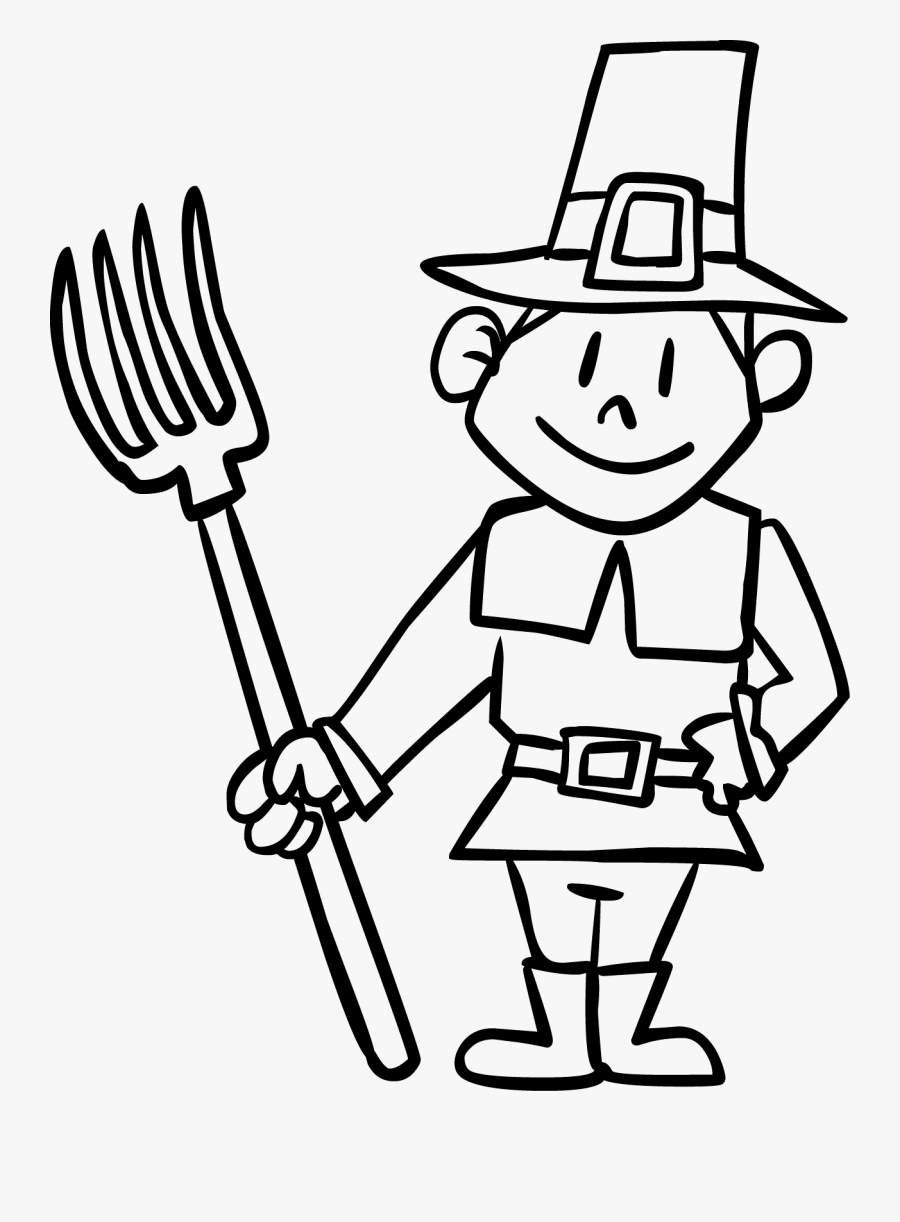 Image Royalty Free Adult How To Draw A Pilgrim How - Easy To Draw Human Adult, Transparent Clipart