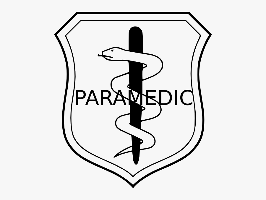 Paramedic Badge Clip Art, Transparent Clipart