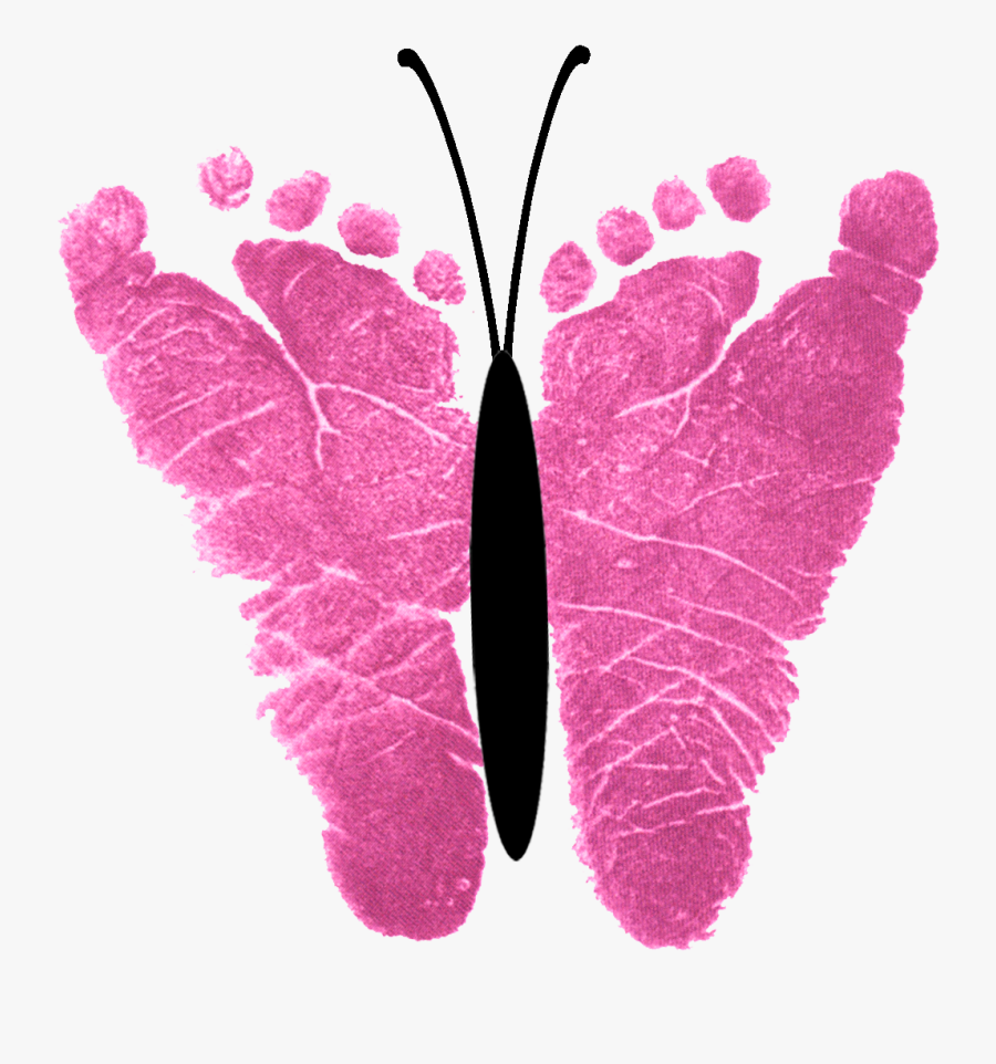 Baby Footprints Png - Congratulations On Your Birth Of Your Daughter, Transparent Clipart