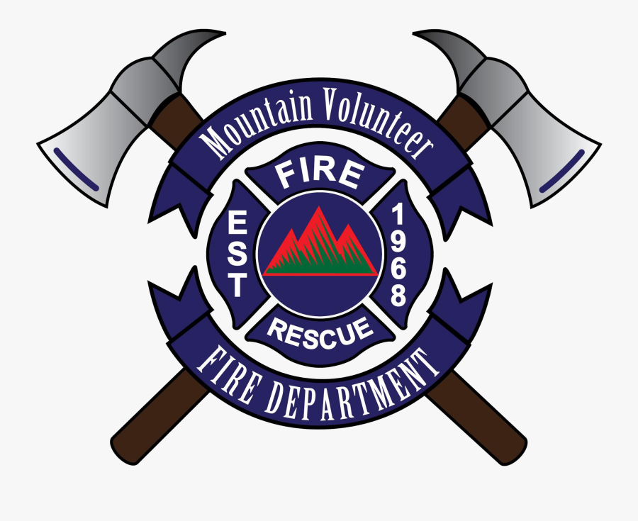 Fire Department Badge Png Clipart , Png Download - Mountain Volunteer Fire Department, Transparent Clipart