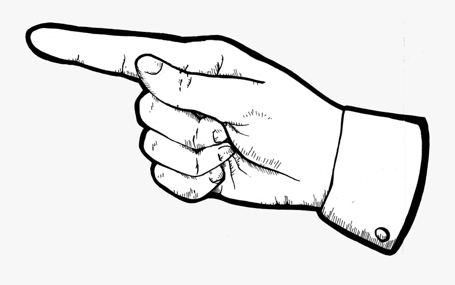 Transparent Finger Clipart - Drawing, Transparent Clipart