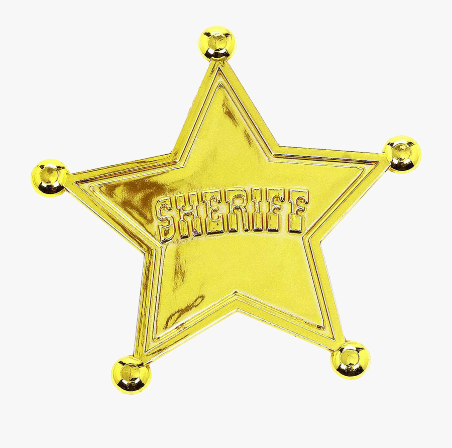 Sheriff Badge Png Clipart - Woody Toy Story Star, Transparent Clipart