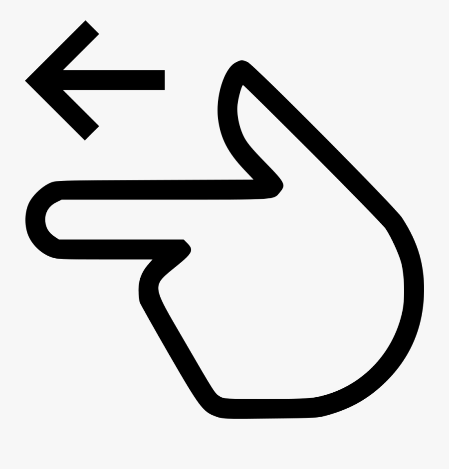 Finger Point Png - Icon, Transparent Clipart