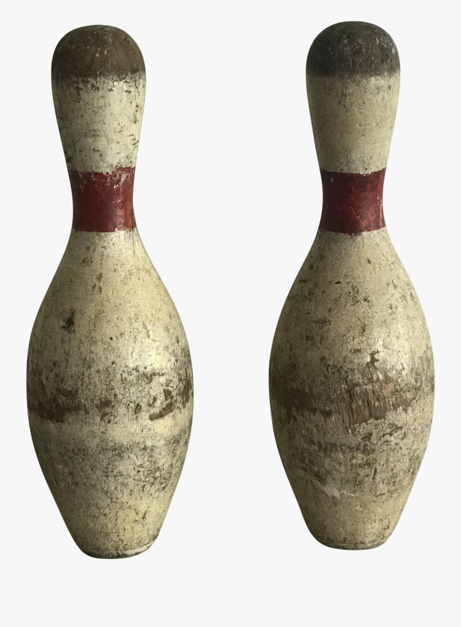 Clip Art Antique Bowling Pins - Antique Bowling Pins, Transparent Clipart