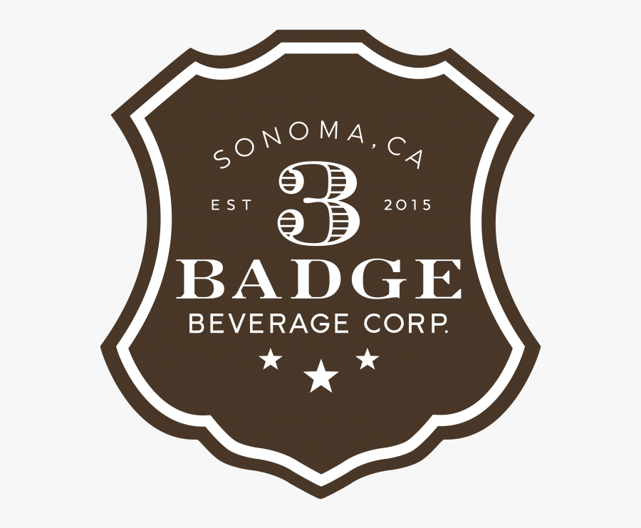 Badge Logo Png - 3 Badge Beverage, Transparent Clipart