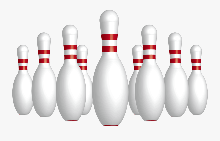 Bowling Pin Vector Graphics Ten-pin Bowling Illustration - Ten Pin Bowling, Transparent Clipart