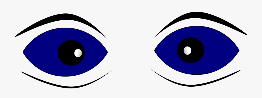 - Eyes Looking Right Png Transparent Png , Png Download - Clipart Eyes Blue, Transparent Clipart