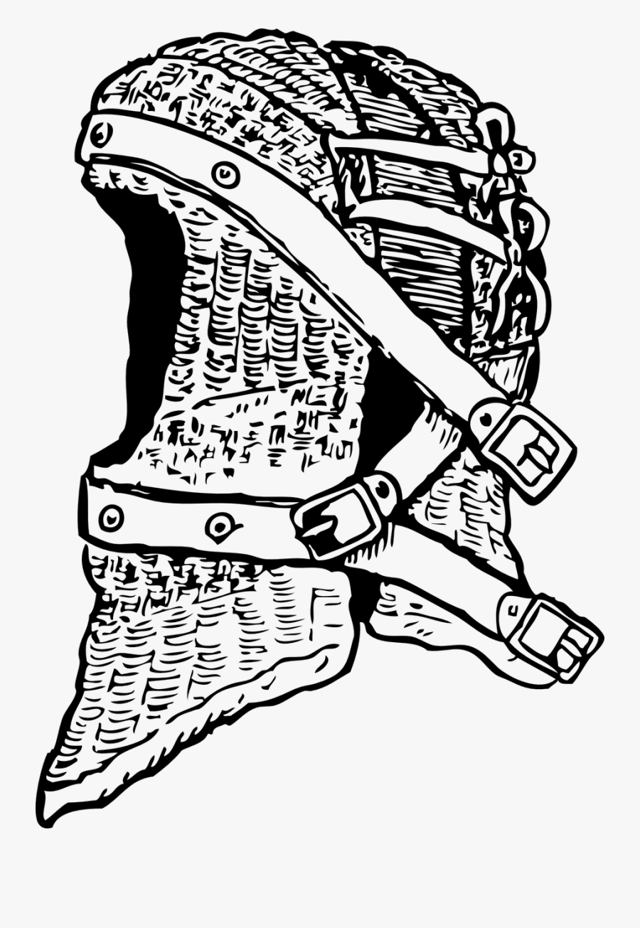 Padded Harnisch-kappe - Helmet, Transparent Clipart