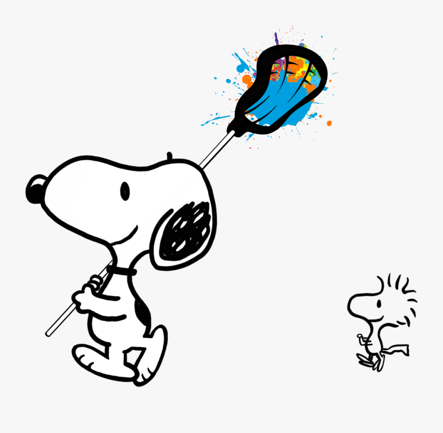 #snoopy #lacrosse #lax #splash #paint #splatter #freetoedit - Snoopy Lacrosse, Transparent Clipart