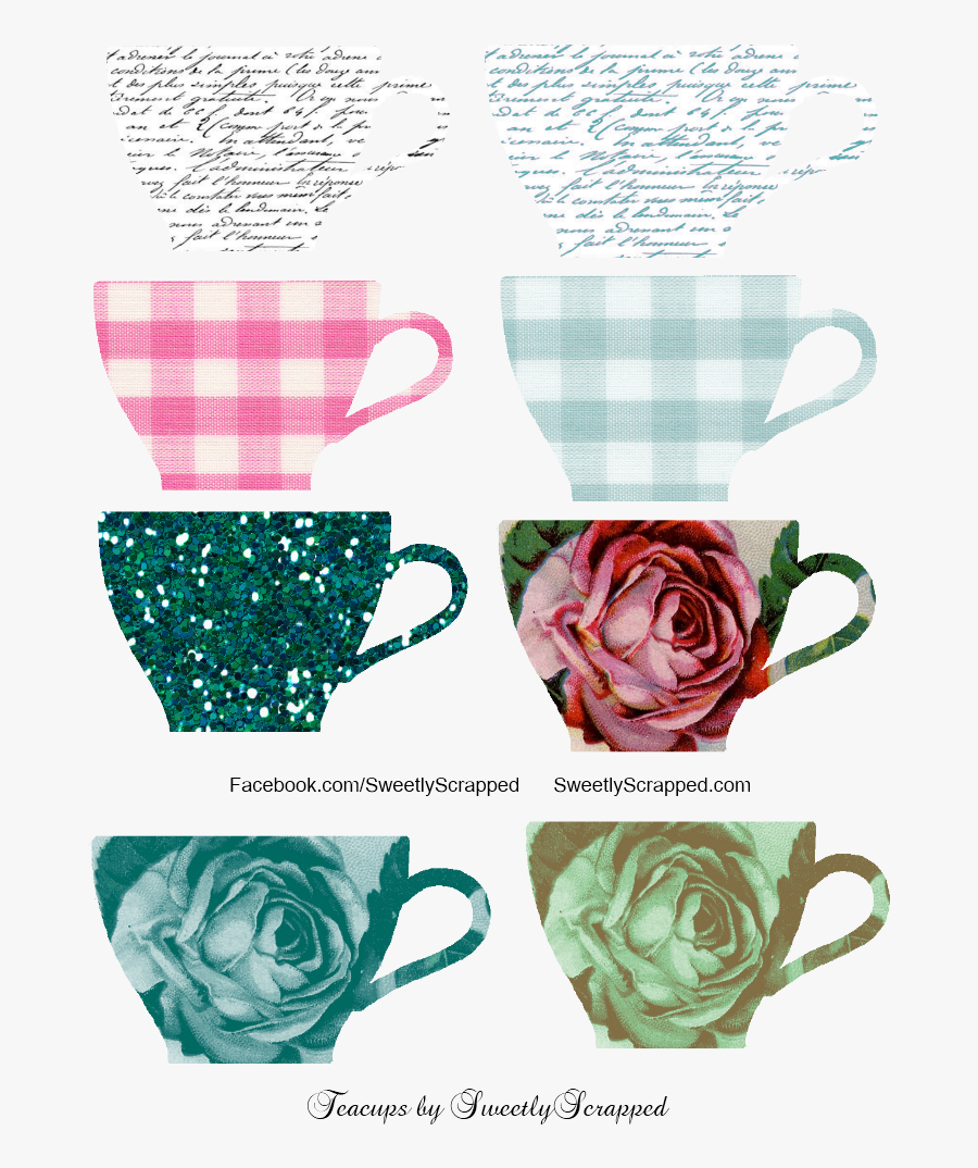And Here Are A Few Clipart Style Tea Cups, Transparent Clipart