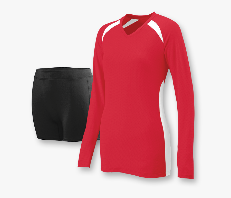 Sports Uniforms - Jersey Full Hand To Volleyball, Transparent Clipart