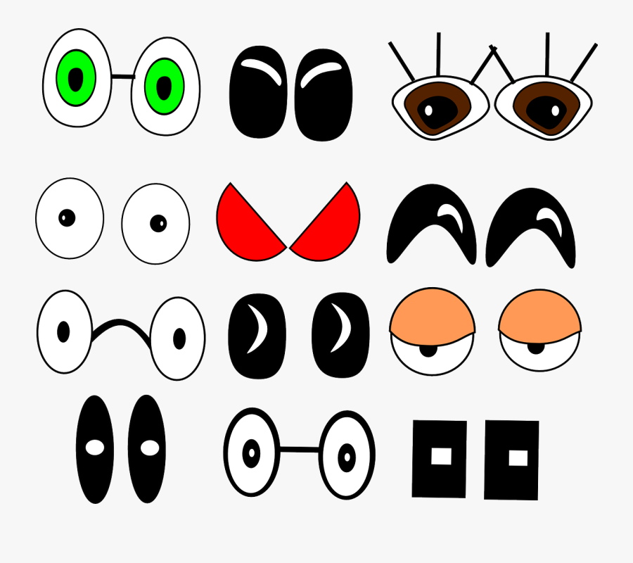 Eyes - Spider Eye Clip Art, Transparent Clipart