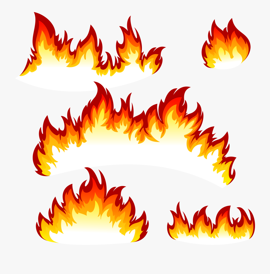 Clip Art Flames Drawing - Fire Flames Drawing, Transparent Clipart