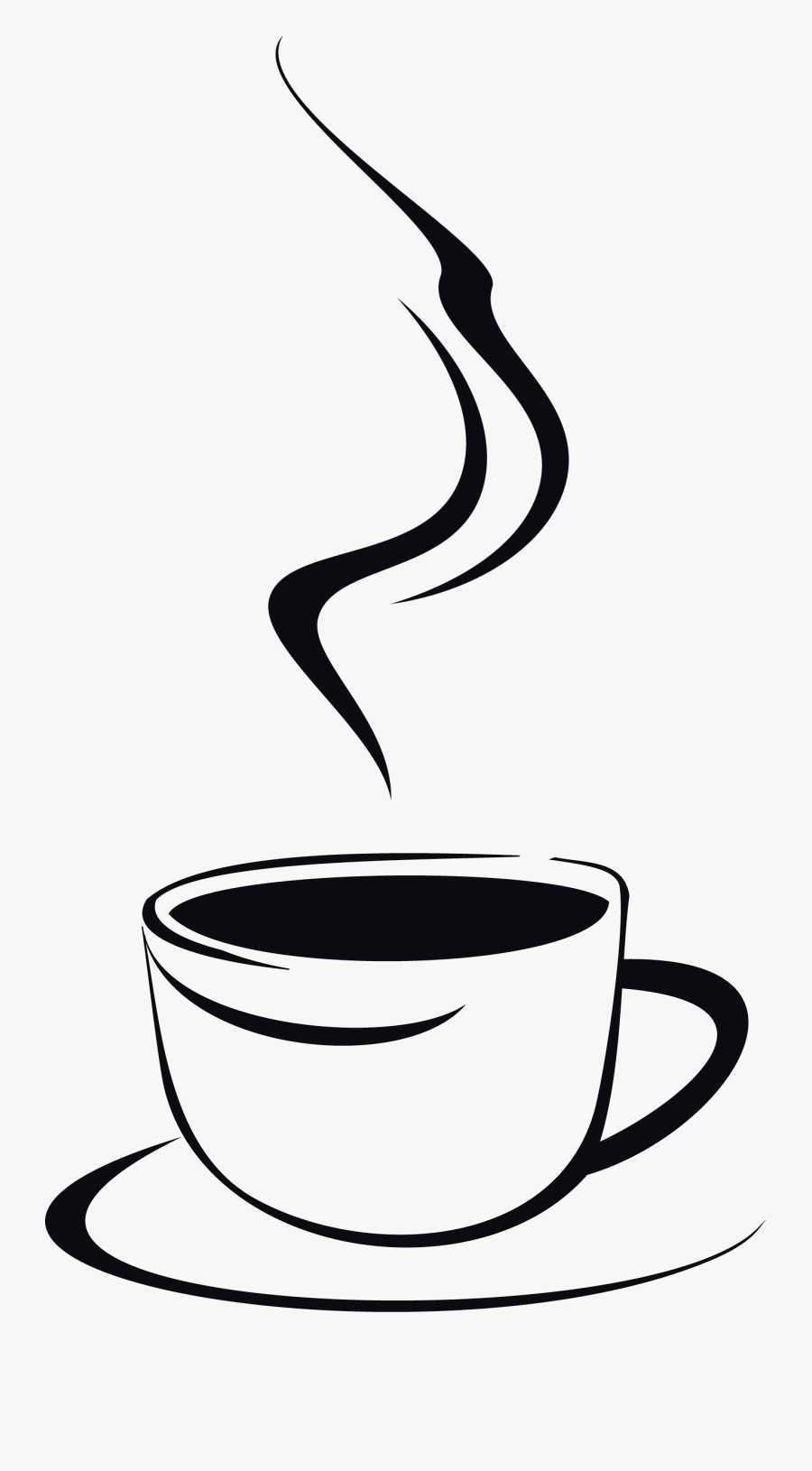 Teacup Coffee Cafe Clip Art - Clip Art Cartoon Coffee Cup, Transparent Clipart
