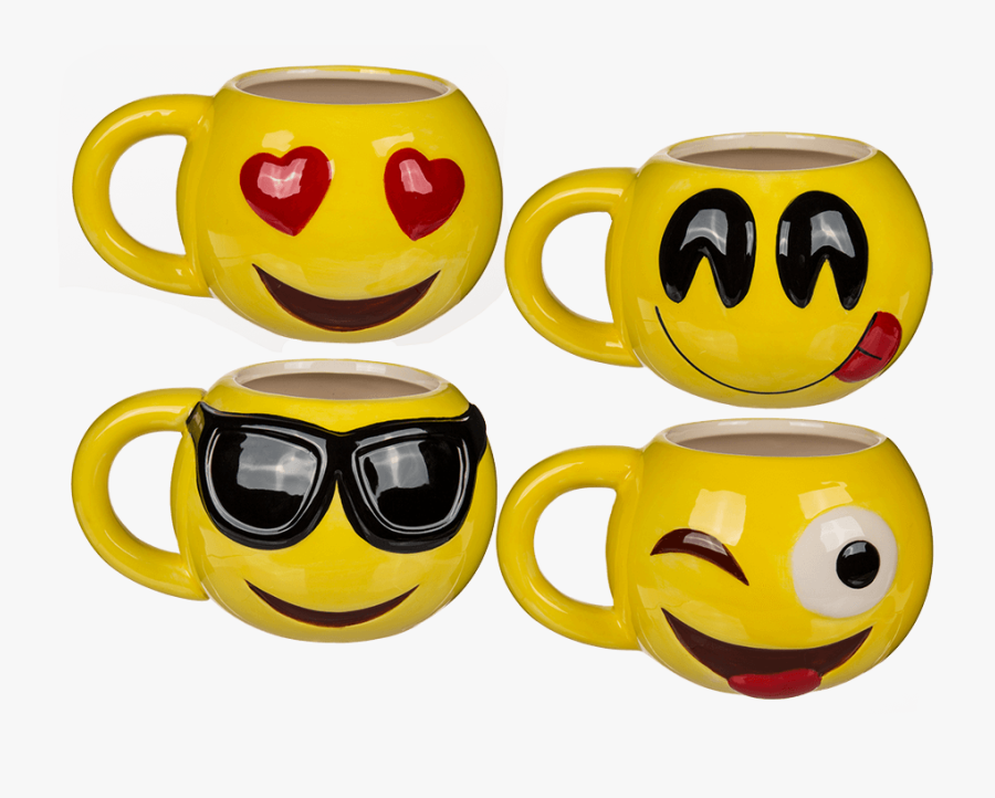 Teacup Mug Ceramic Gift Emoji Free Hd Image Clipart - Hrnek Smajlík, Transparent Clipart