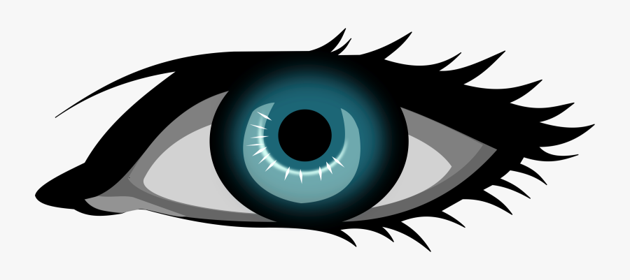 Clipart Eyes Human Eye - Blue Eye Clip Art, Transparent Clipart