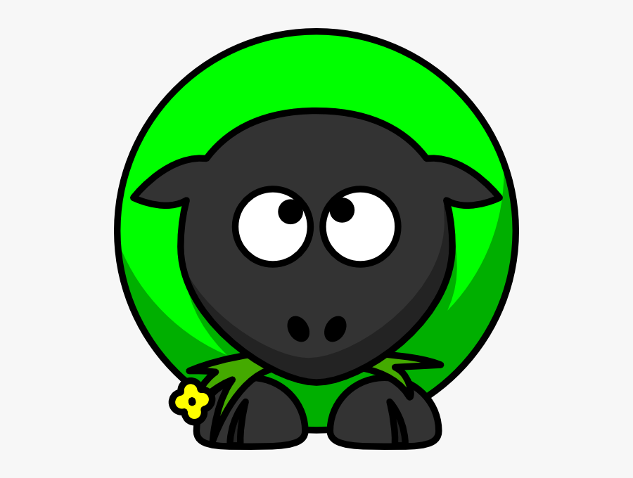Clip Art Cross Eyes Pictures - Fat Cartoon Sheep, Transparent Clipart